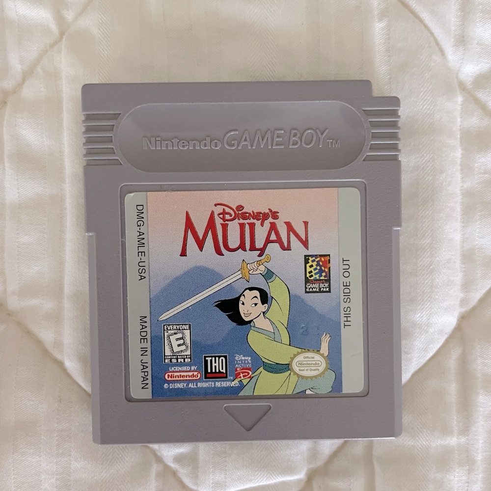 Nintendo Gameboy Disney Mulan